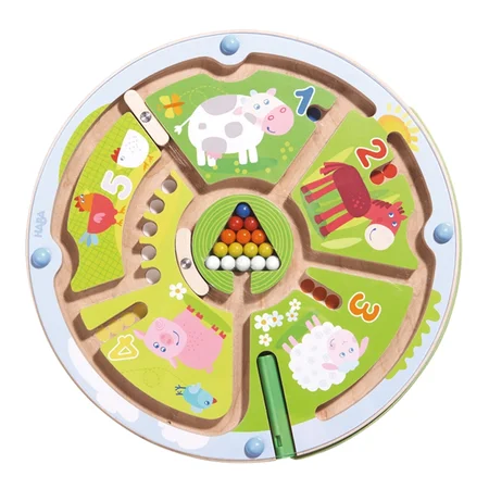 HABA magnetisk labyrint, dyr og tal