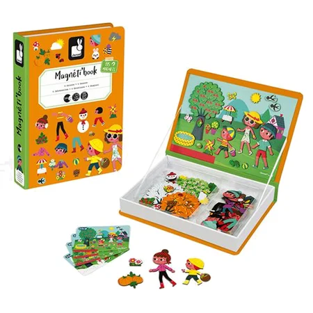 Janod magnetbog, de fire årstider