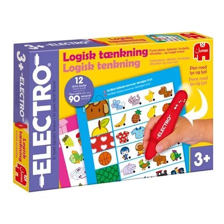 Jumbo Electro Lærespil Med Lyspen - Logisk Tænkning