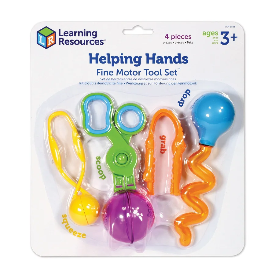 Learning Resources, Styrk Din Finmotorik - Værktøjssæt Med Hjælpende Hænder