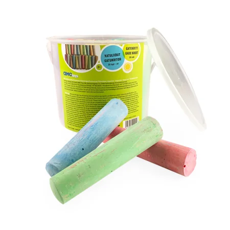 Spand med 20 Gadekridt