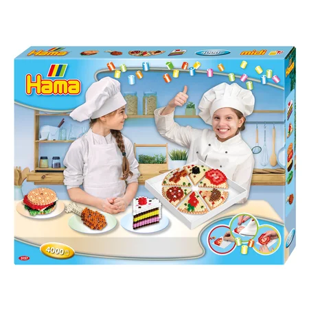 Hama midi perler sæt, Snack boks