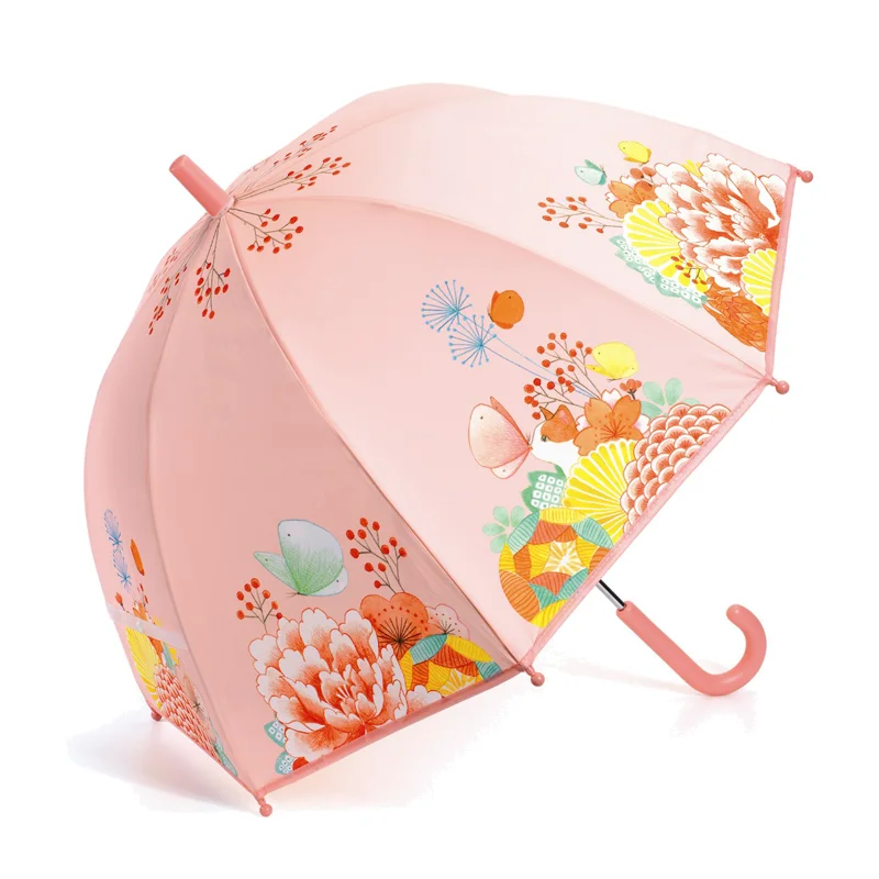 Djeco paraply, blomstrende have