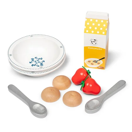 MaMaMeMo legemad i træ, koldskål