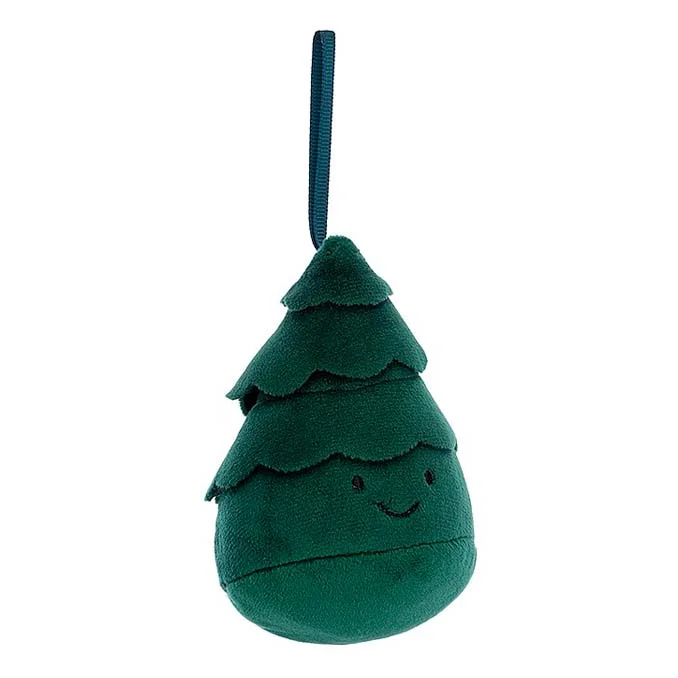 Jellycat Festive Folly ophæng, Juletræ 11 cm