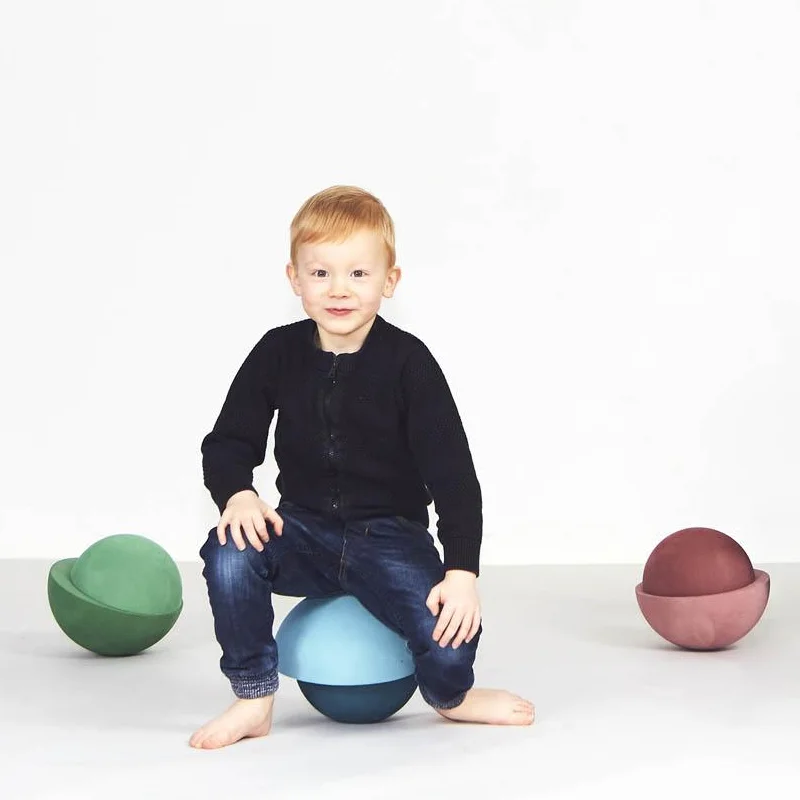 bObles trædesten, stor - marble grøn