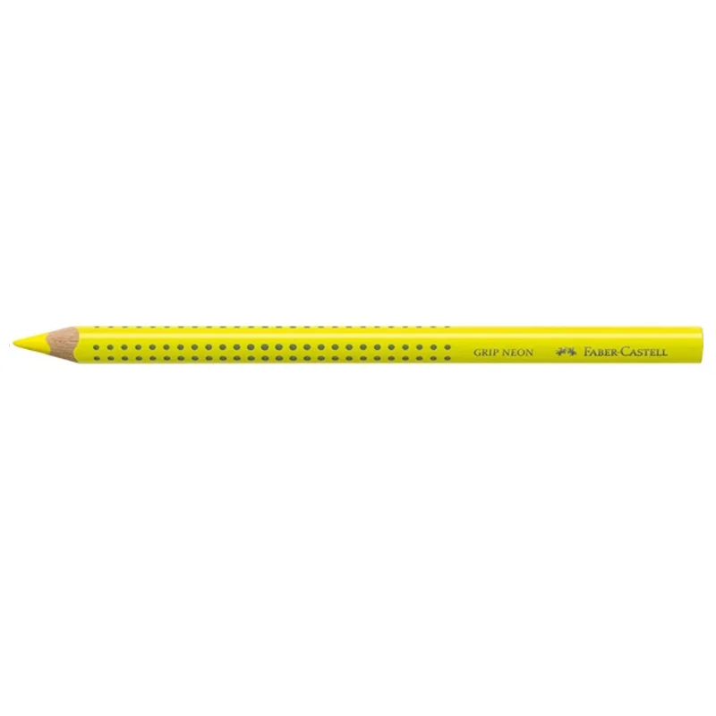 Faber-Castell jumbo grip farveblyant textliner, neon gul