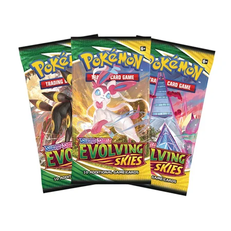 Pokémon Sword and Shield Evolving Skies samlekort