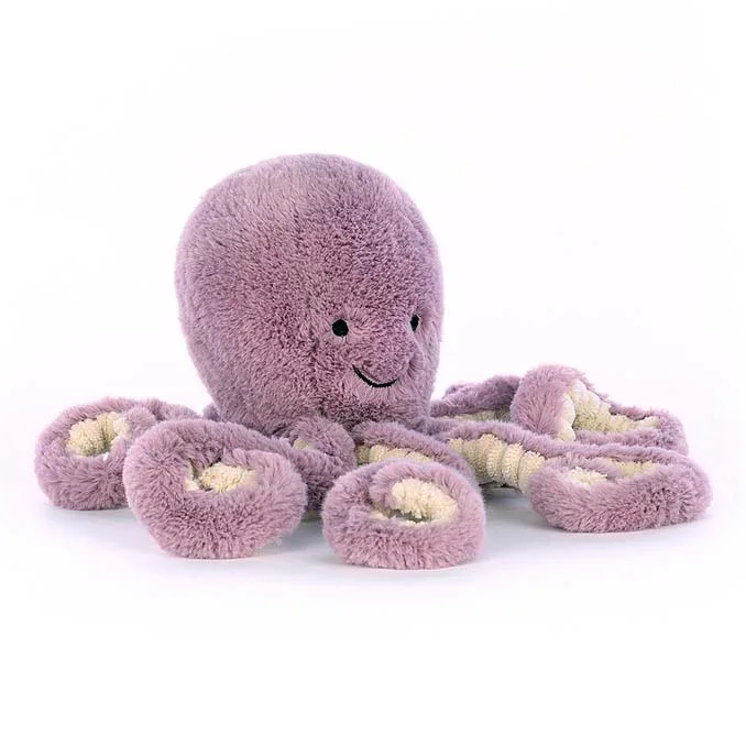 Jellycat Ocean Maya blæksprutte,  lille 23 cm