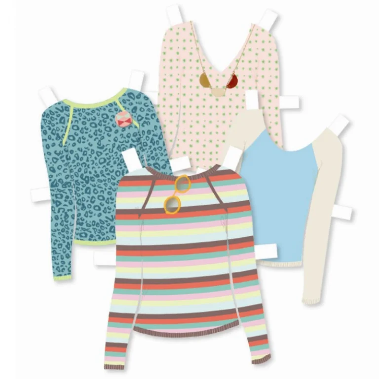 Djeco påklædningsdukke, mit store påklædningsværelse