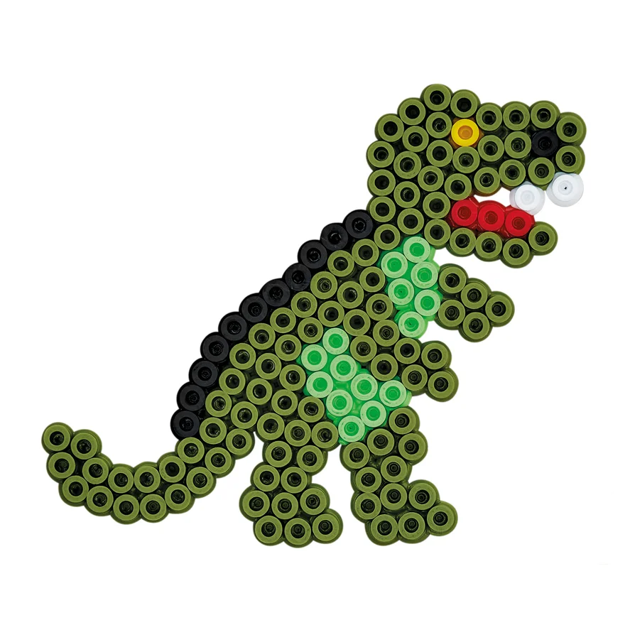 Hama midi perler i dåse inkl 3 plader, 15.000 - grøn