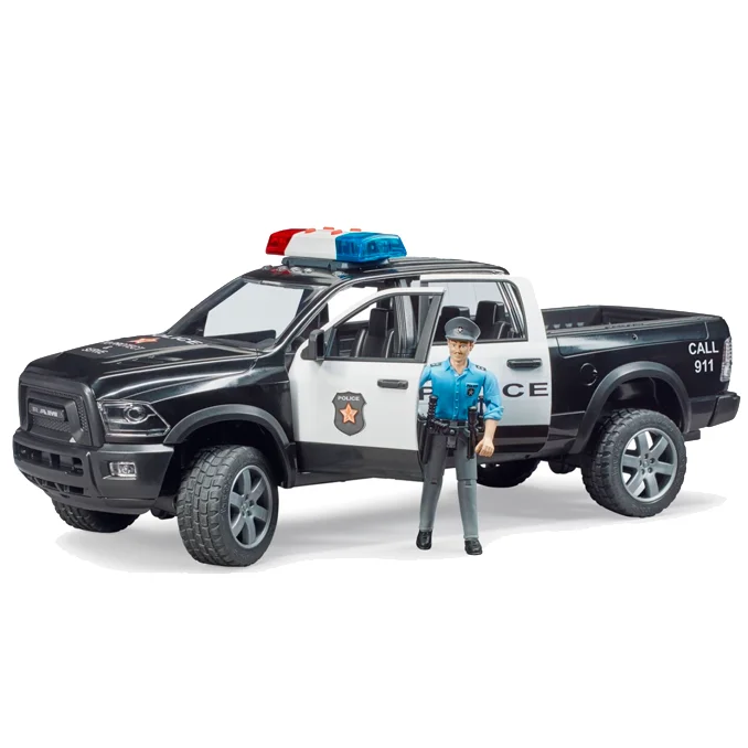 Bruder RAM 2500 politi bil med politibetjent