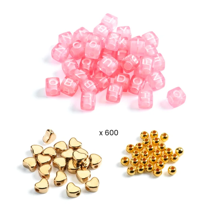 Djeco Alfabetperler, Guld