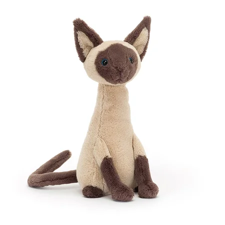 Jellycat Iris siamesisk kat