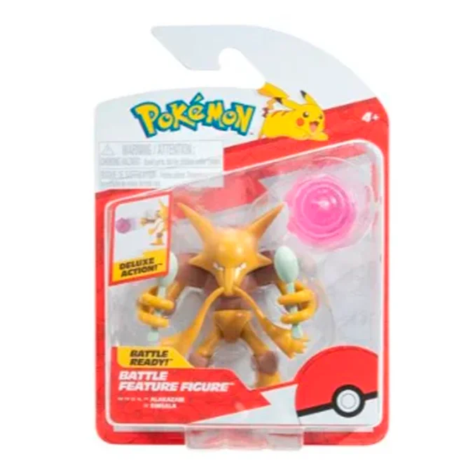 Pokemon battle feature figur, Alakazam