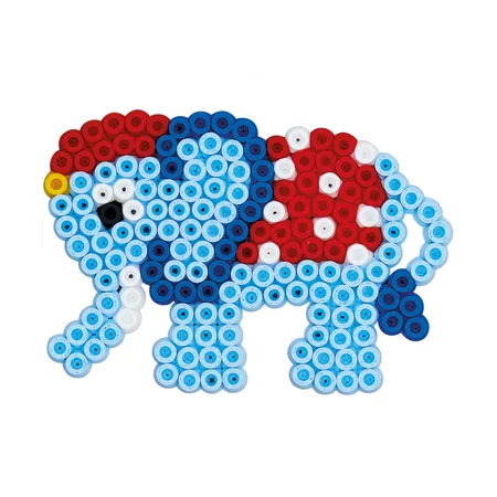 Hama midi perler i dåse inkl 3 plader, 15.000 - grøn