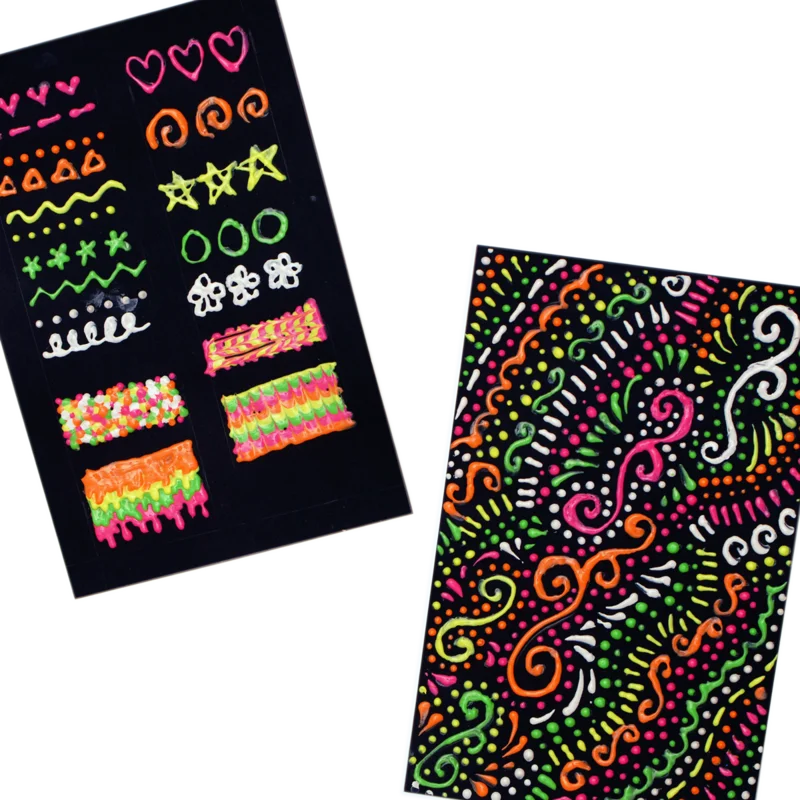 Ooly dot-a-lot til sten, neon brights