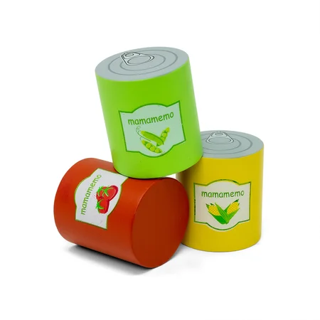 MaMaMeMo legemad i træ, tomater på dåse