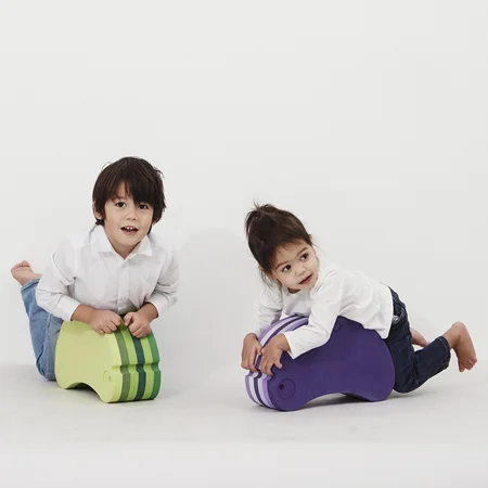 bObles ælling, marmor - blå