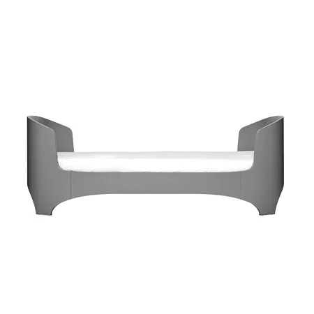 Leander Classic baby- og juniorseng, grå