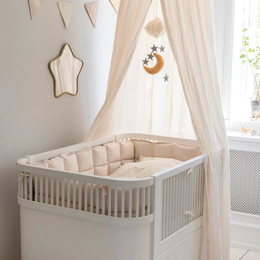 Sebra Bettpolsterung Kapok, birchbark rose