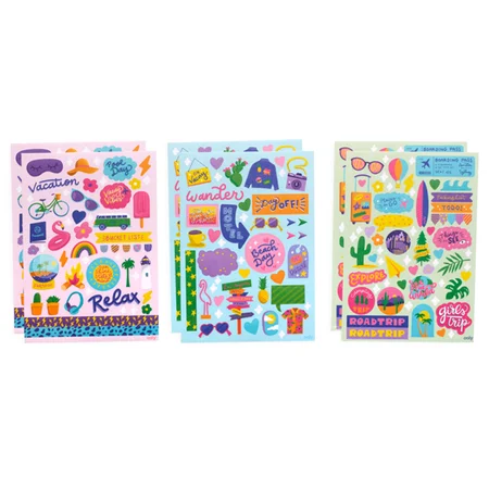 Ooly Sticker Stash, Wanderlust