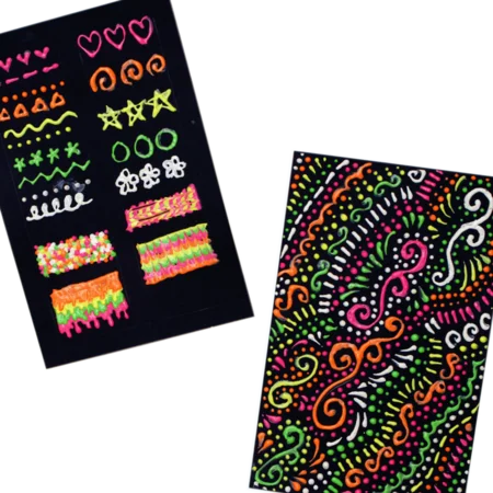 Ooly dot-a-lot til sten, neon brights