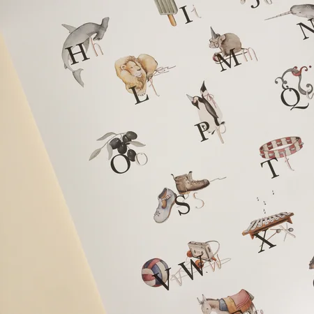 Konges Sløjd ABC plakat