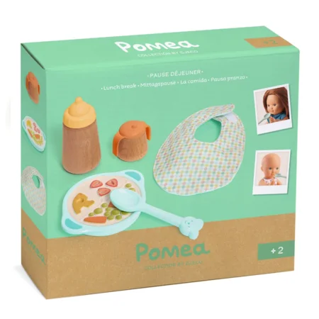 Djeco Pomea Puppe Mittagessen-Set