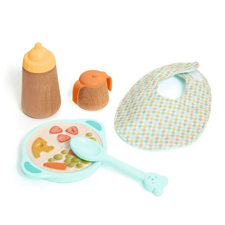 Djeco Pomea Puppe Mittagessen-Set