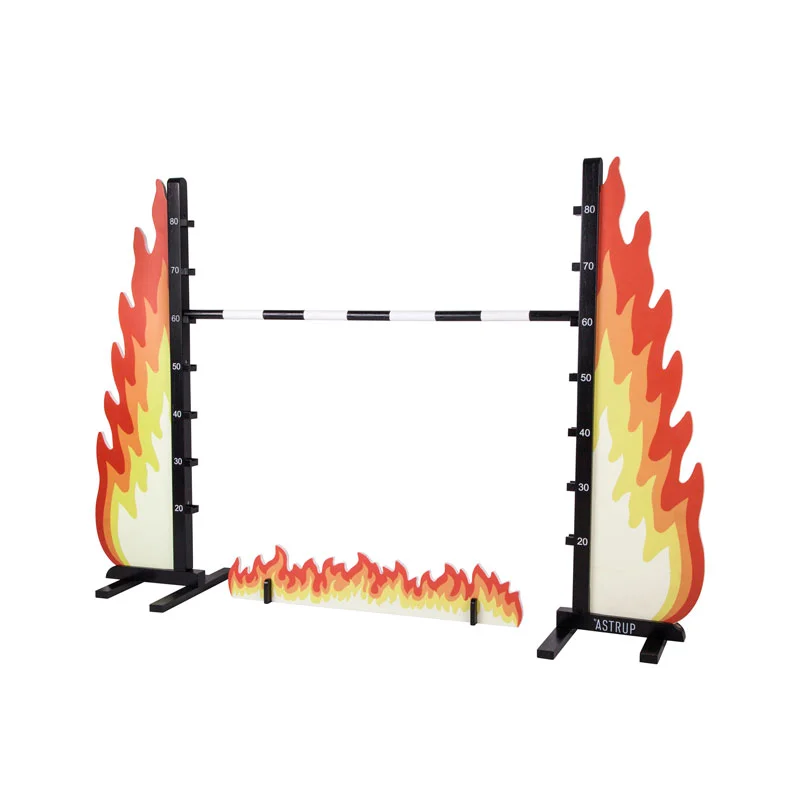 byAstrup spring til kæpheste, ild
