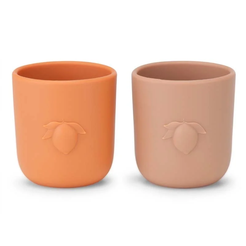 Konges Sløjd 2-pak Lemon kop, blush/terracotta red