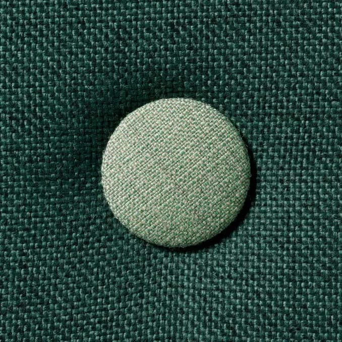 by KlipKlap 3 Fold sofa single, dyb grøn med lys grøn knap