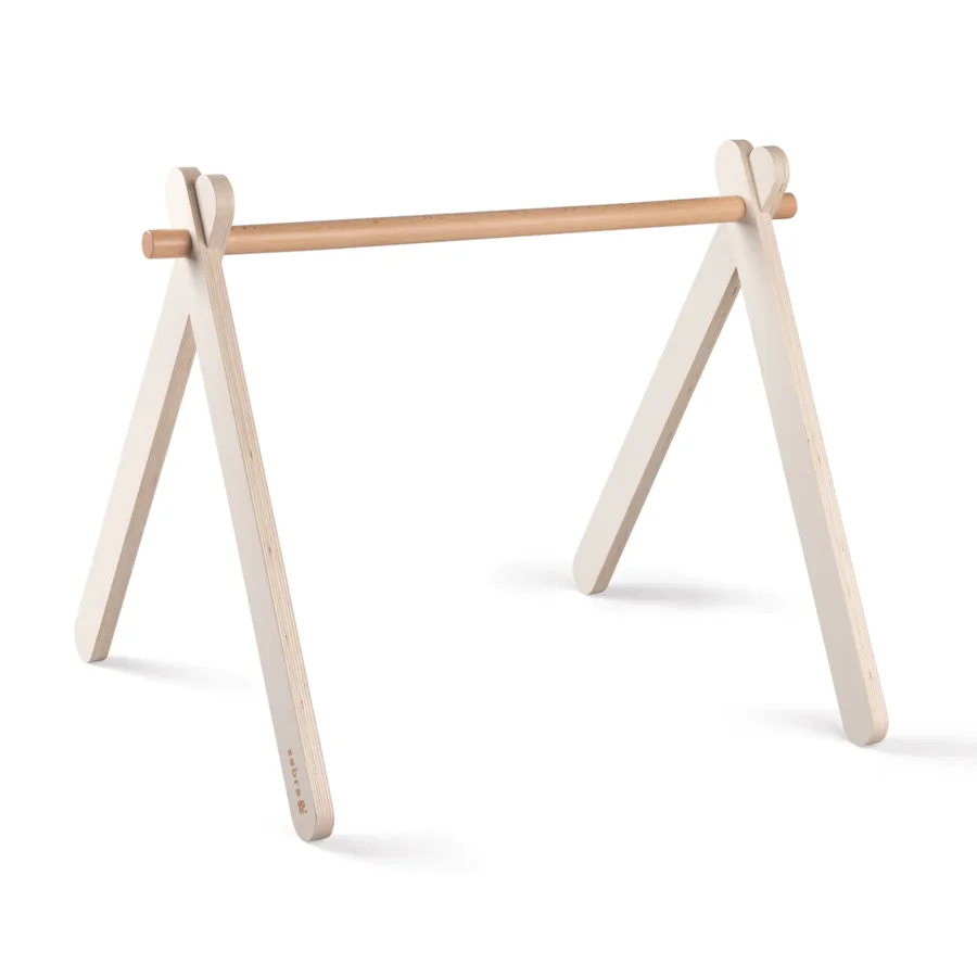 Sebra baby aktivitetsstativ, træ