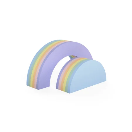 bObles tunnel, 34 cm - rainbow pastel
