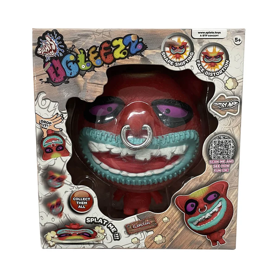 SPLATS HEAD, Ugleezz Monsterhoved Rød