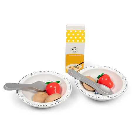 MaMaMeMo legemad i træ, koldskål