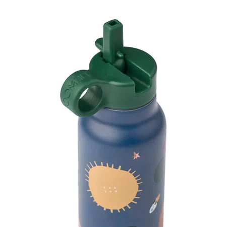 Liewood Falk Vandflaske 350 ml, Universe/Classic Navy