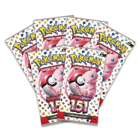 Pokémon Booster Bundle, Scarlet & Violet SV3.5 - Pokémon 151 (FORSEGLET BUNDLE)