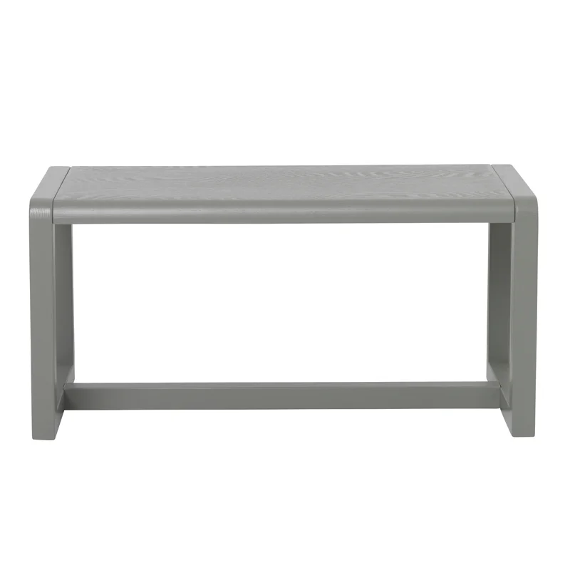 Ferm Living børnebænk, Little Architect - grå