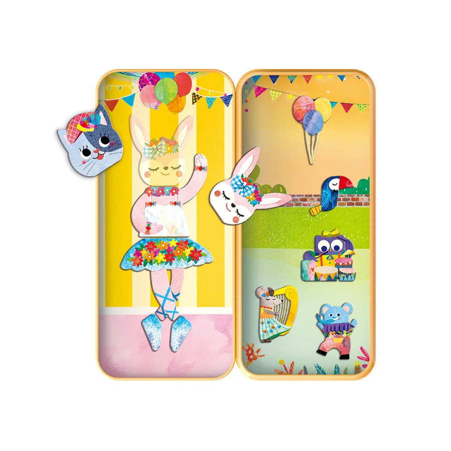 Magnetisches Spielzeug, Tierfest, MierEdu 