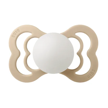 BIBS Supreme Silicone, Gr. 2 - vanilla NIGHT