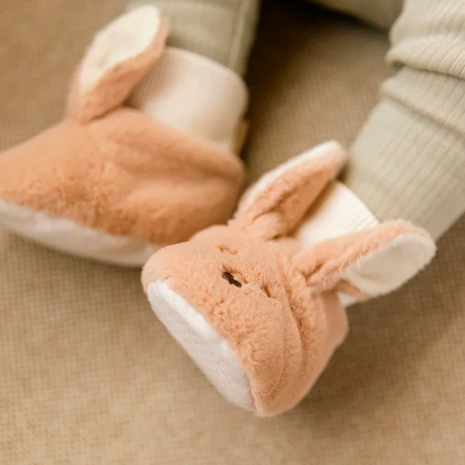 BIBS baby booties kænguru, vanilla/ivory