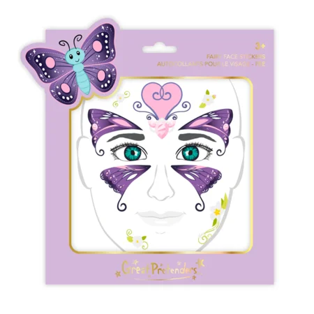 Great Pretenders ansigts stickers, sommerfugl