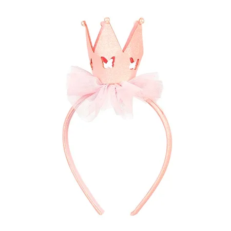 Souza hårbøjle m.prinsessekrone