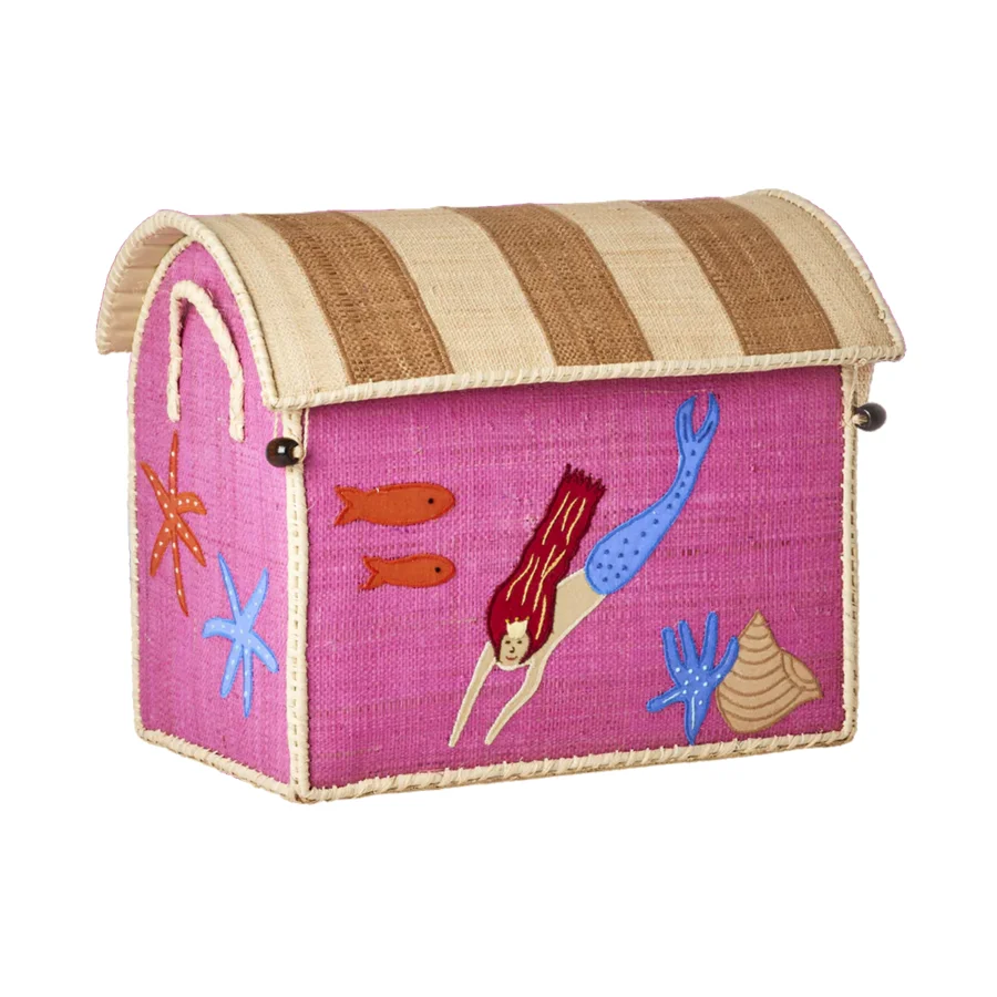 Rice Aufbewahrungskorb, Meerjungfrau - klein