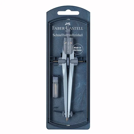 Faber Castell passer, metallic blue