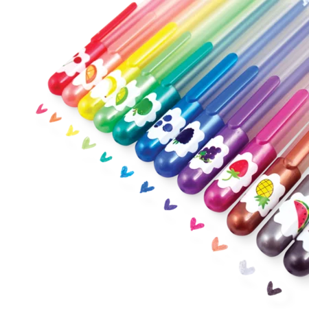 Ooly glitter gelpenne med duft