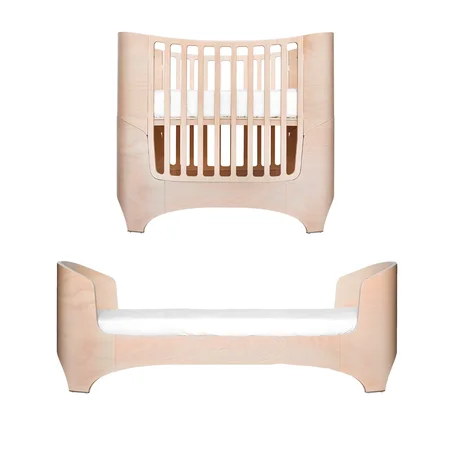 Leander Classic baby- og juniorseng, whitewash