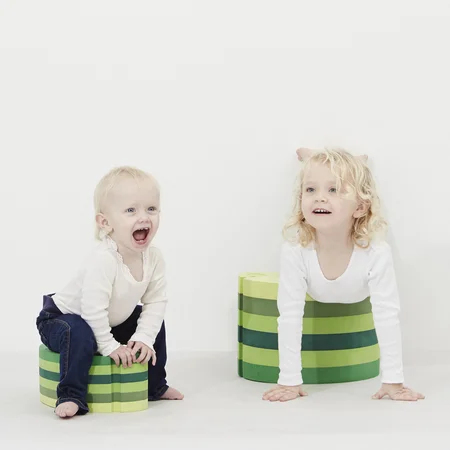 bObles ælling, marmor - blå